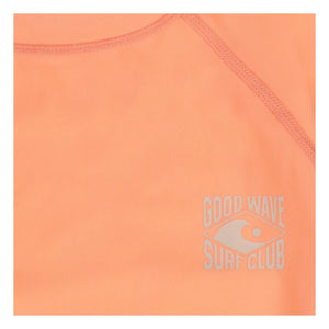 Tumble N'Dry – Piaui Badeshirt aus recycelten Fasern mit UV-Schutz | Orange