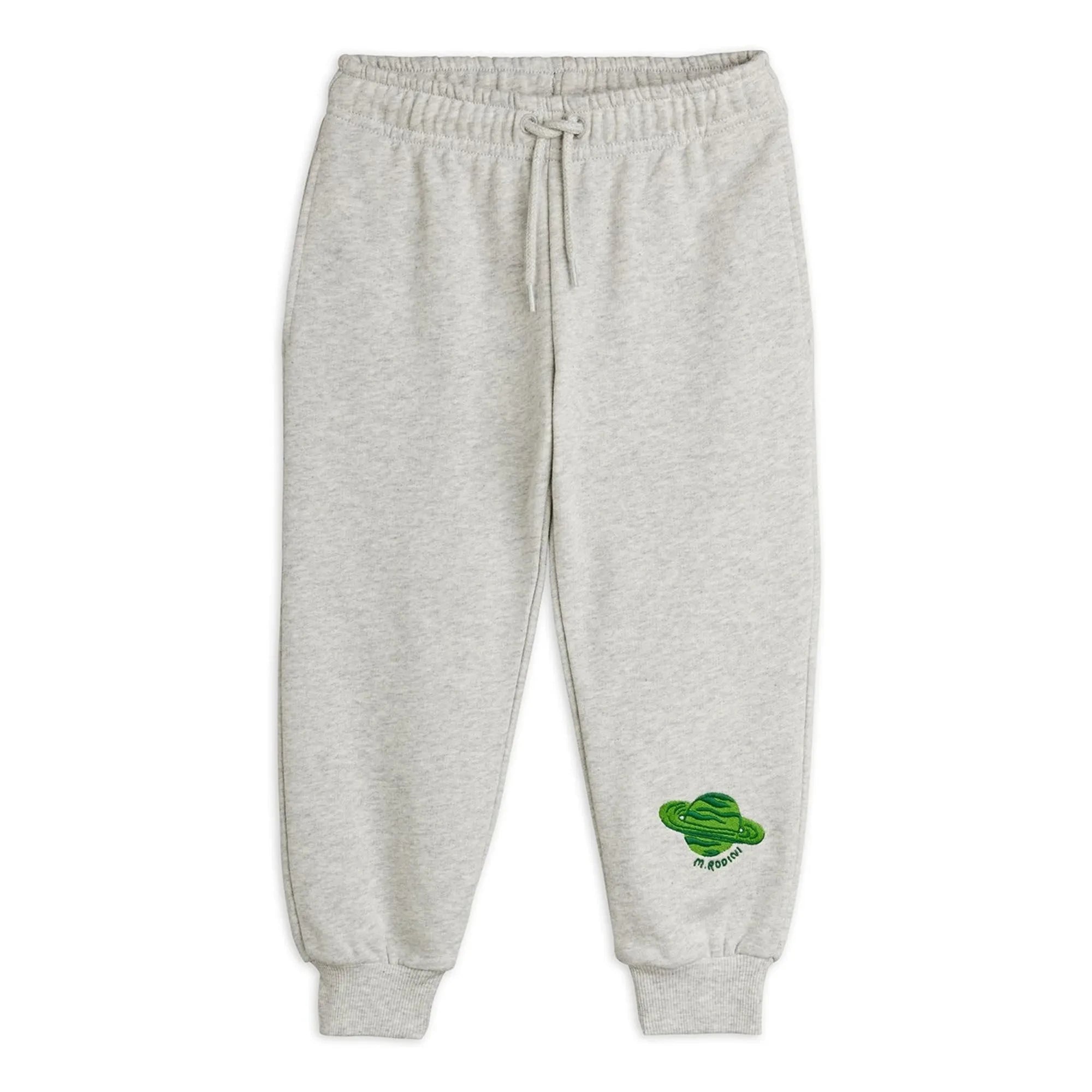 Mini Rodini - Alien Jogginghose aus Bio-Baumwolle | Heather Grau