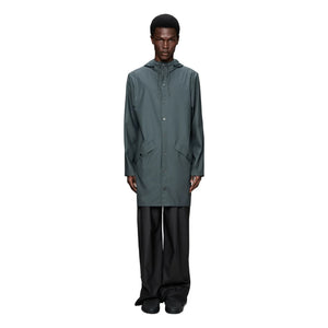 Rains - Langer Mantel W3 | Dunkelgrau