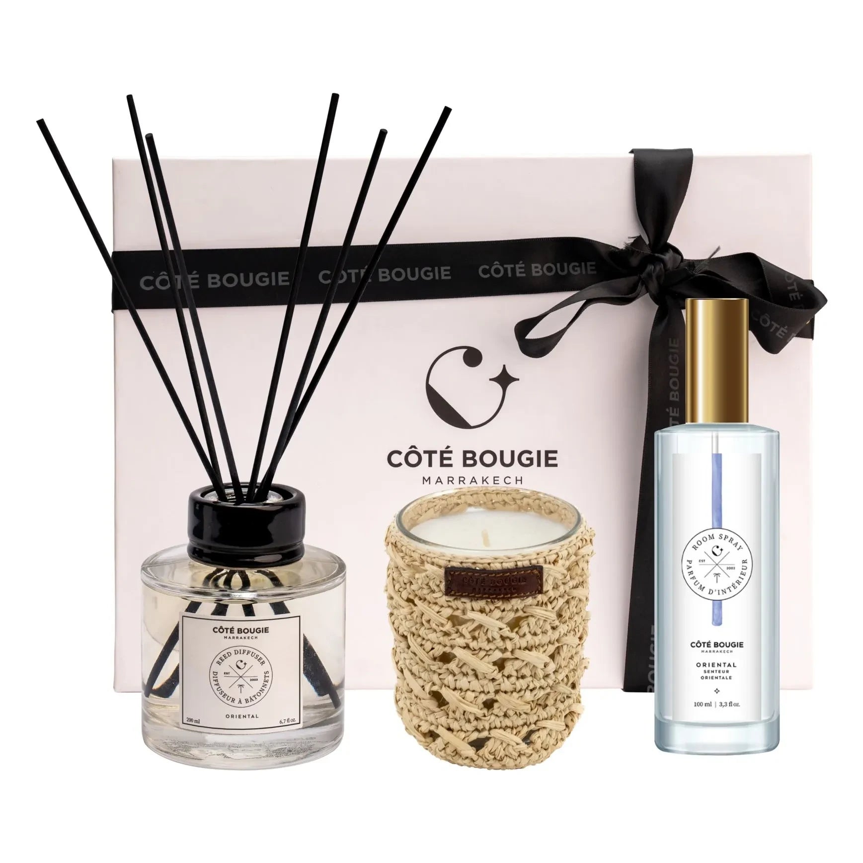 Côté Bougie – Signiertes Geschenkset – Oriental