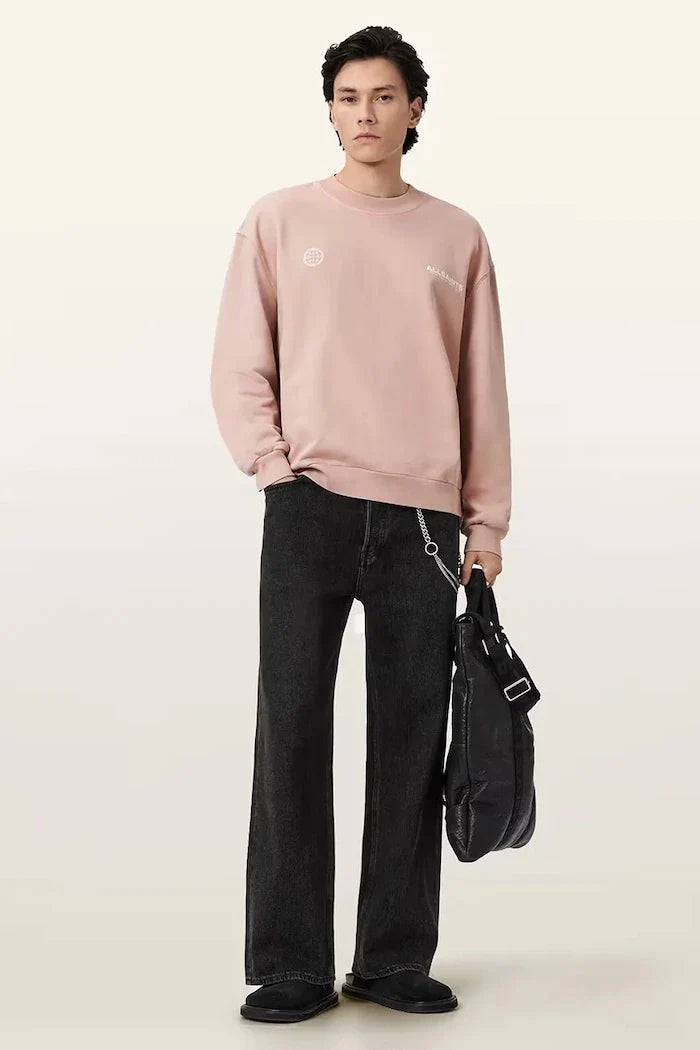AllSaints EMBLEM Pamuklu Sweatshirt