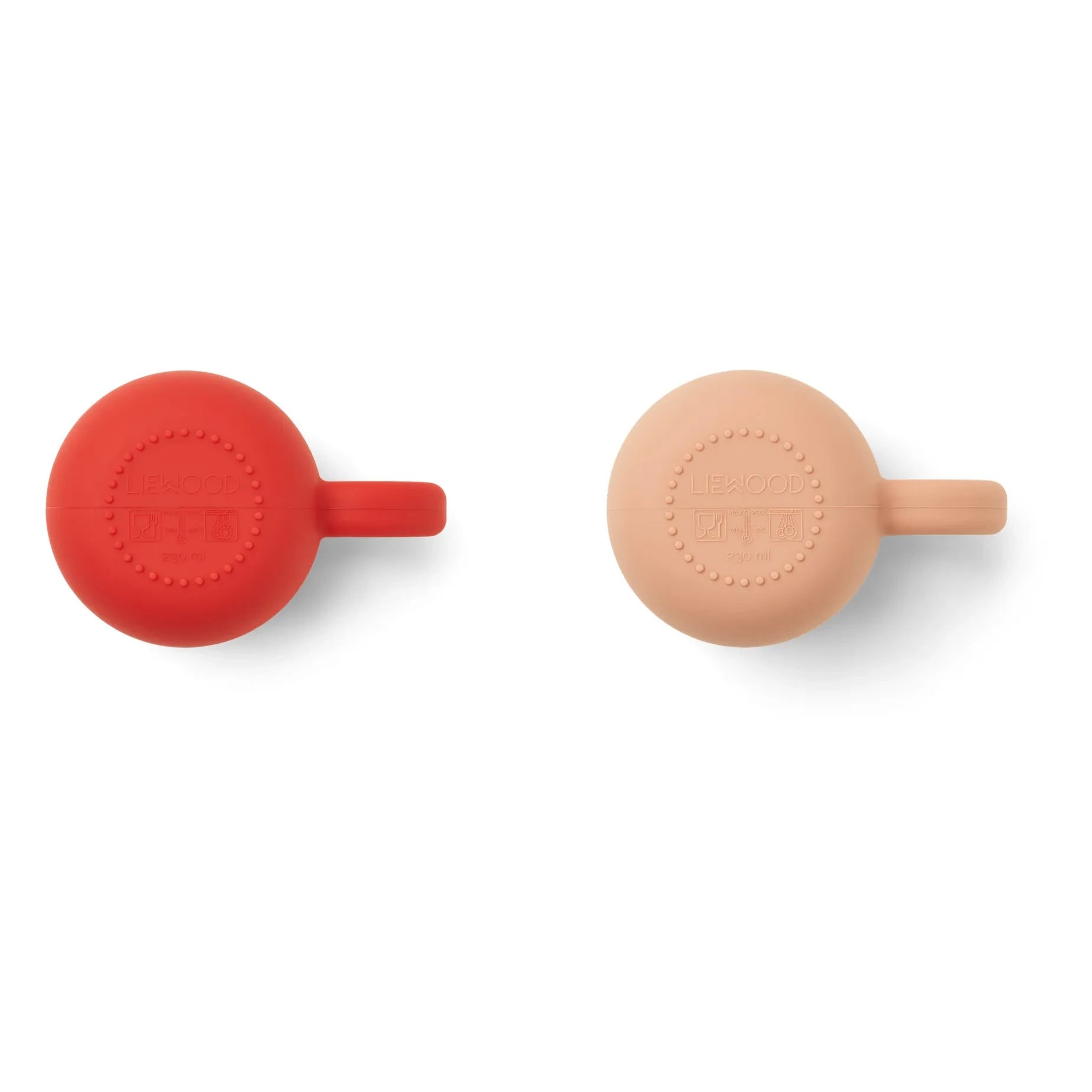 Liewood - Merce Silikonbecher - 2er-Set | Rot