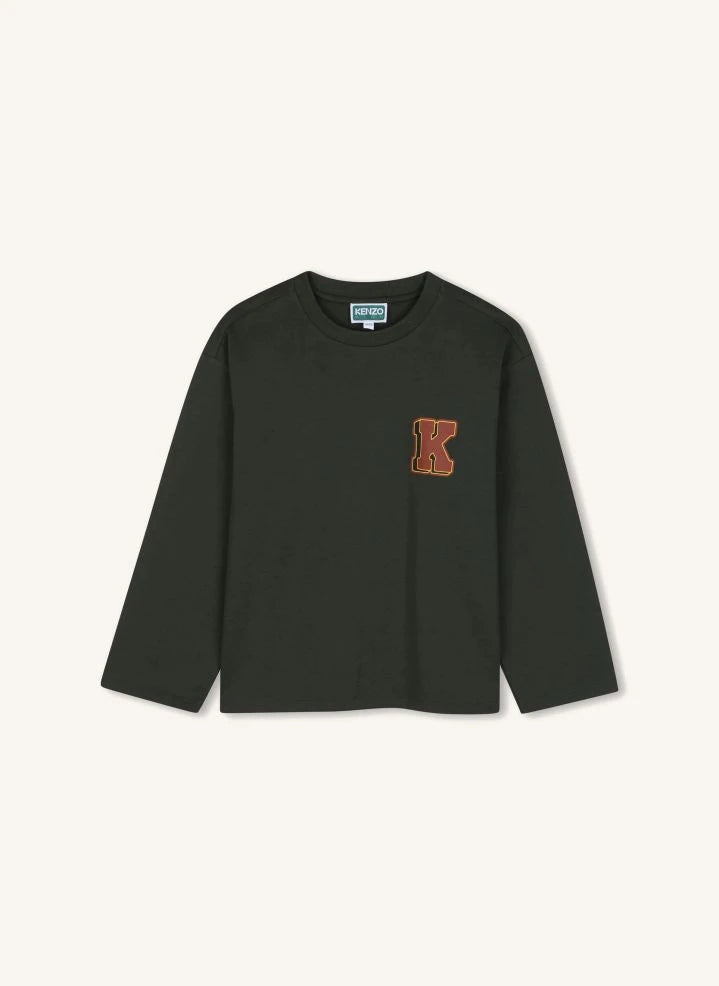 Kenzo - T-Shirt mit K-Logo | Anthrazit