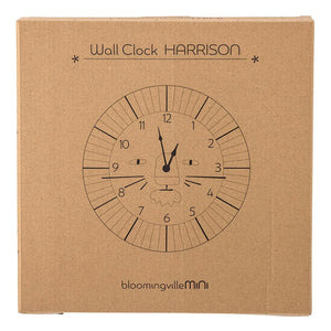 Bloomingville Mini - Harrison Wanduhr | Braun