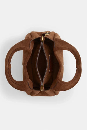 Coach kadın crossbody süet çanta Suede Lana Shoulder Bag 19