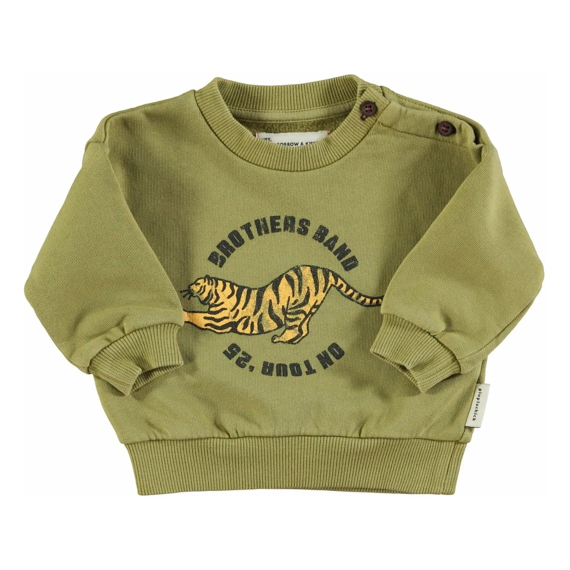 Piupiuchick – Tiger Sweat Bio-Baumwolle | Olive