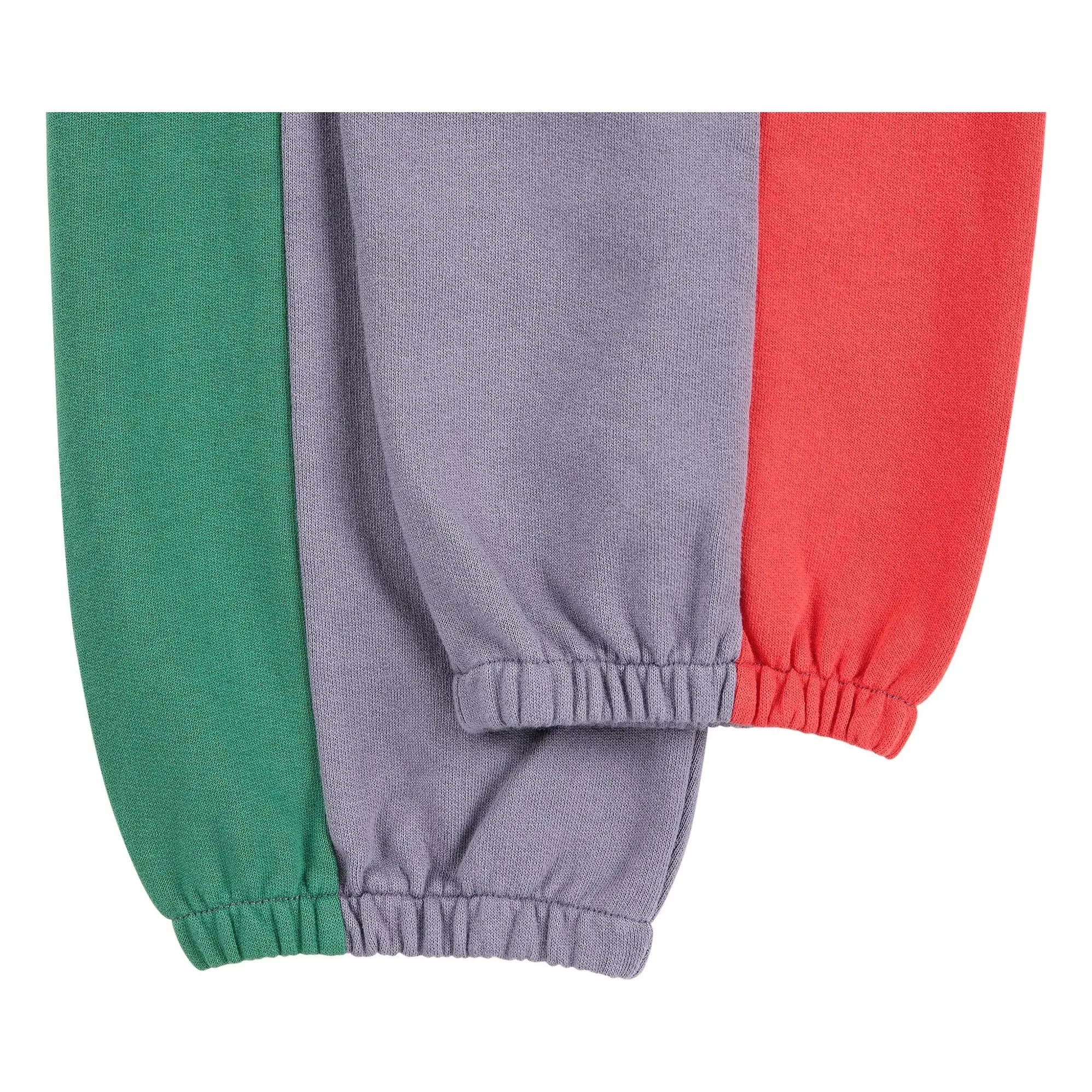 Bobo Choses - Jogginghose aus Bio-Baumwolle mit Farbblock | Mauve