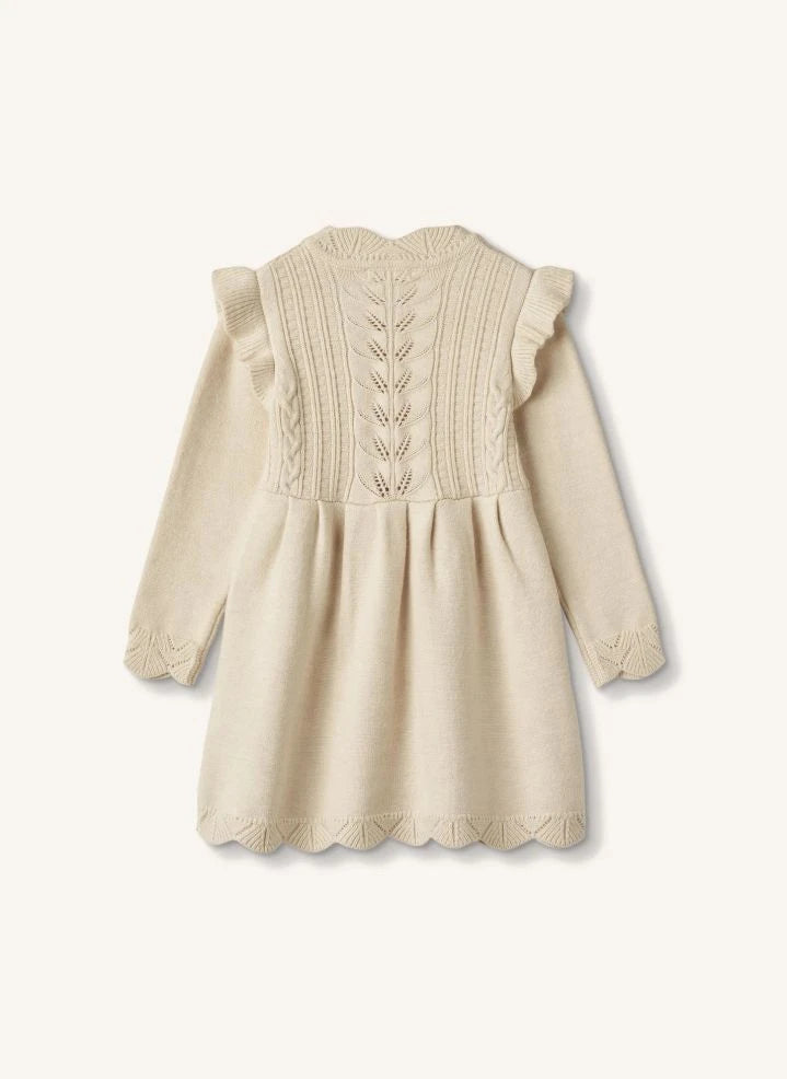 Fliink - Alilly Strickkleid | Ecru