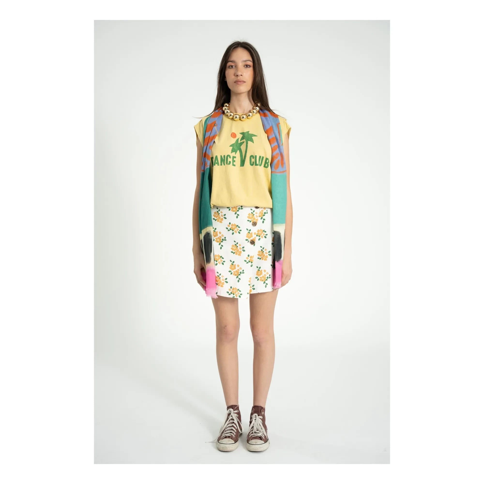 Sisters Department - Joana Baumwoll-T-Shirt | Sand