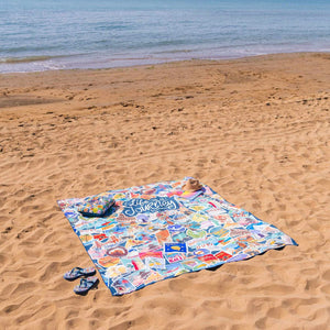 Legami - Reiseaufkleber Maxi Strandtuch
