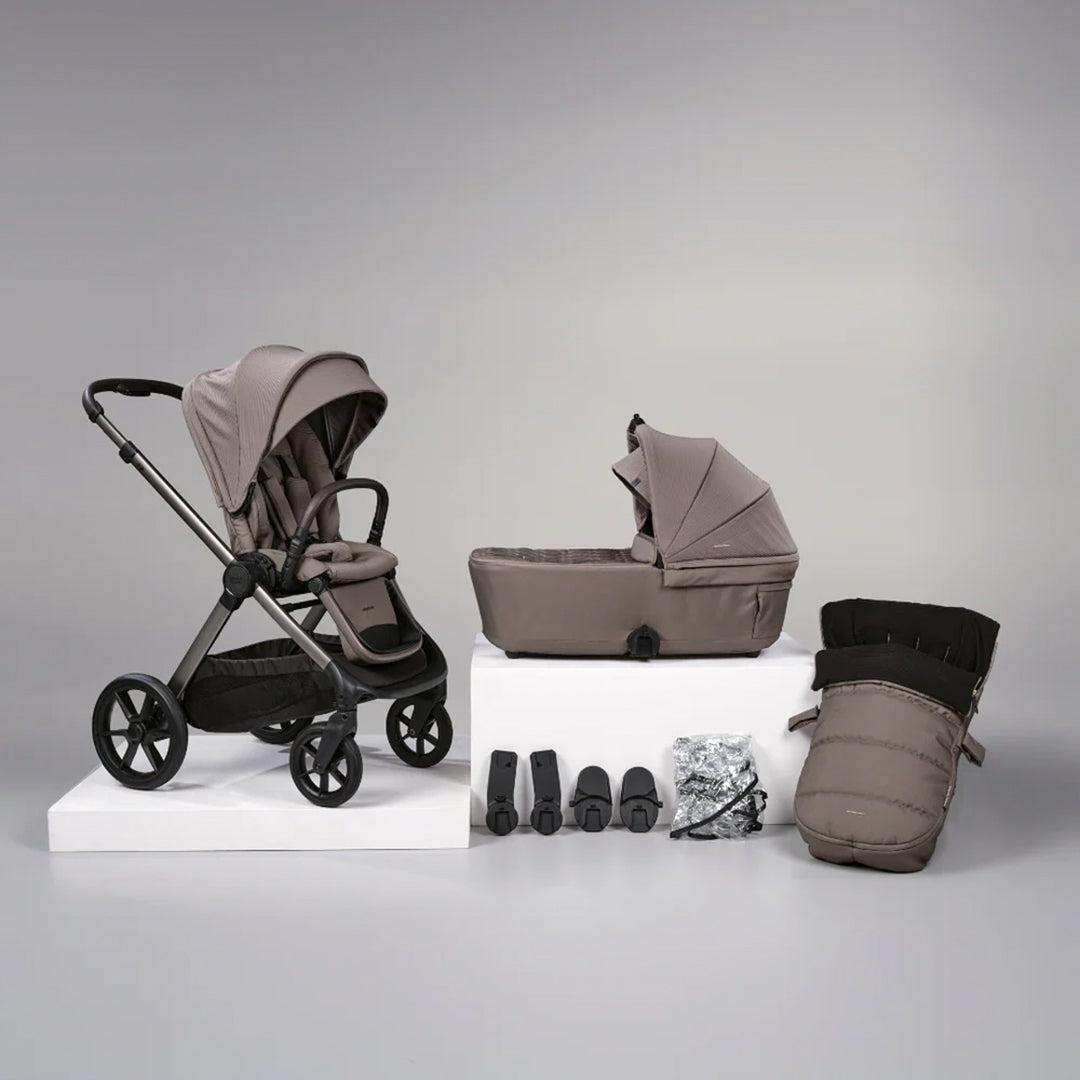 Bababing Raffi MKII Pushchair & Carrycot - Minky-Stroller Bundles-Minky- | Natural Baby Shower