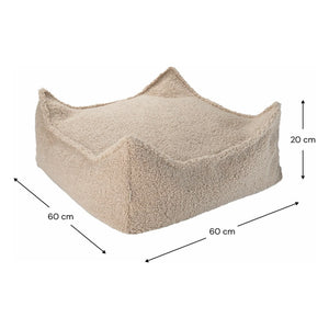 Wigiwama – Teddy-Sitzsack | Beige