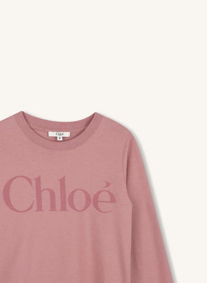 Chloé - Chloé Bio-Baumwoll-T-Shirt | Staubrosa