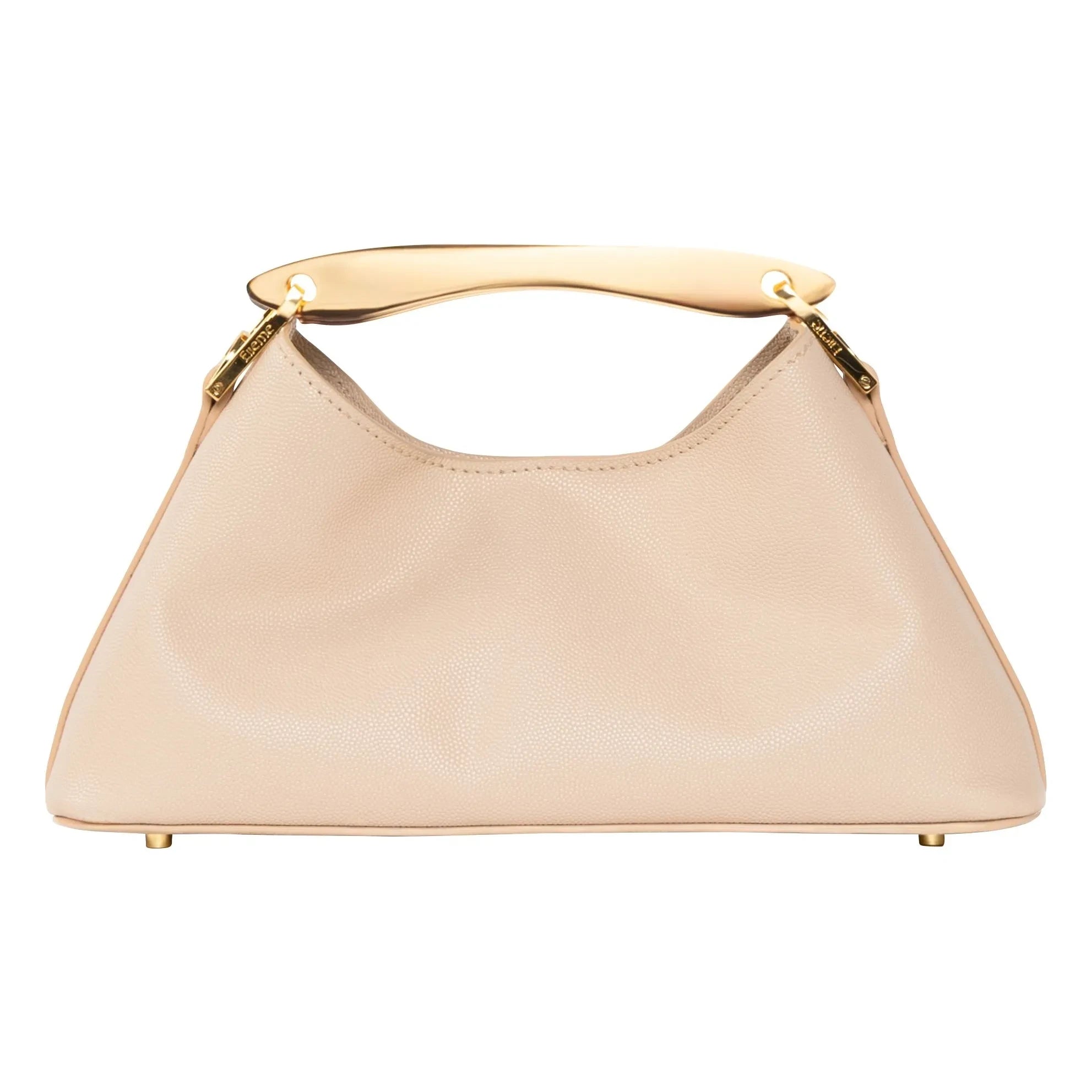 Elleme - Mini Boomerang Tasche Caviar Leder | Nude