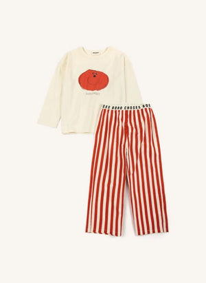 Bobo Choses - Bobo Choses Bio-Baumwoll-T-Shirt- und Hose-Set | Rot