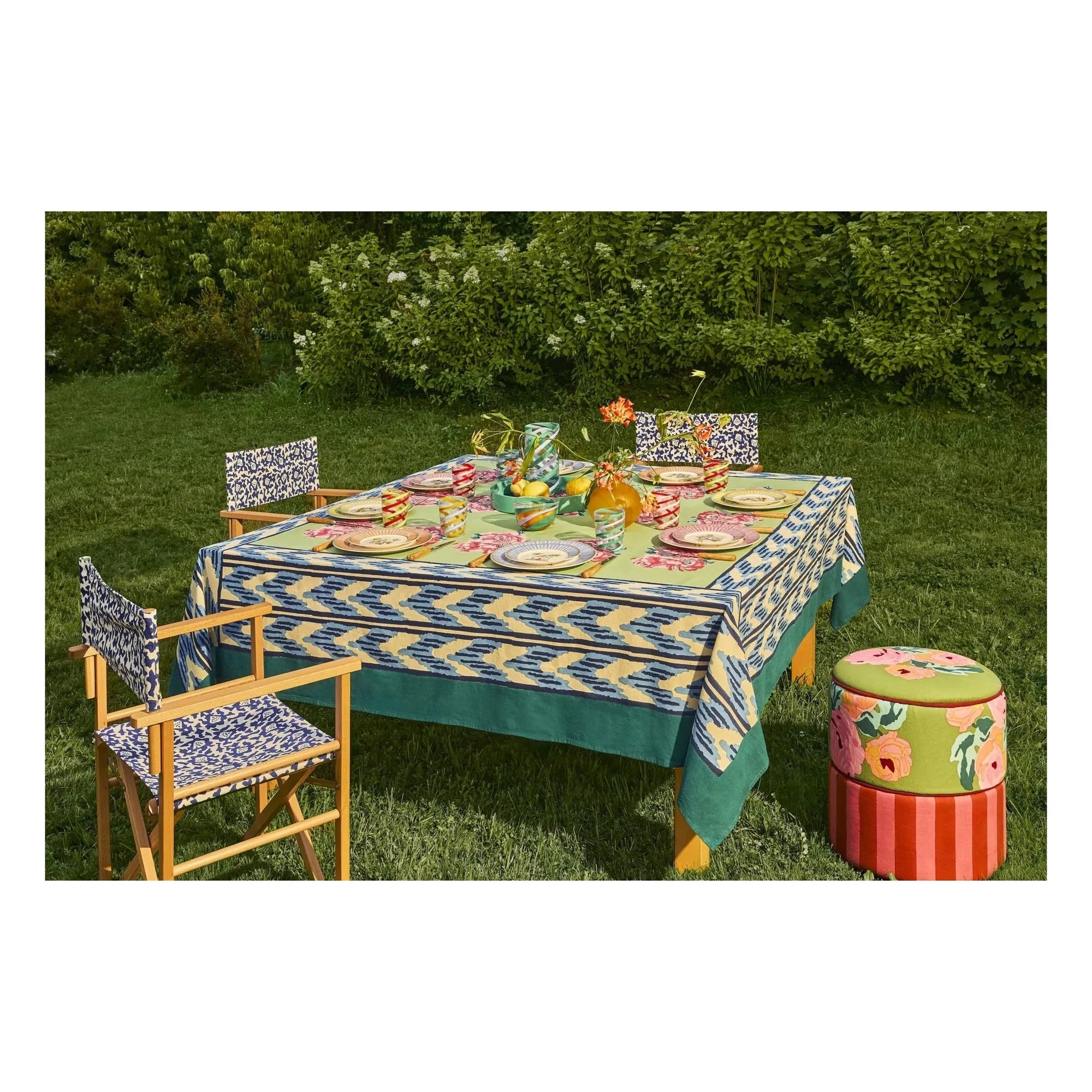 Lisa Corti - Tischdecke Nina | Blau