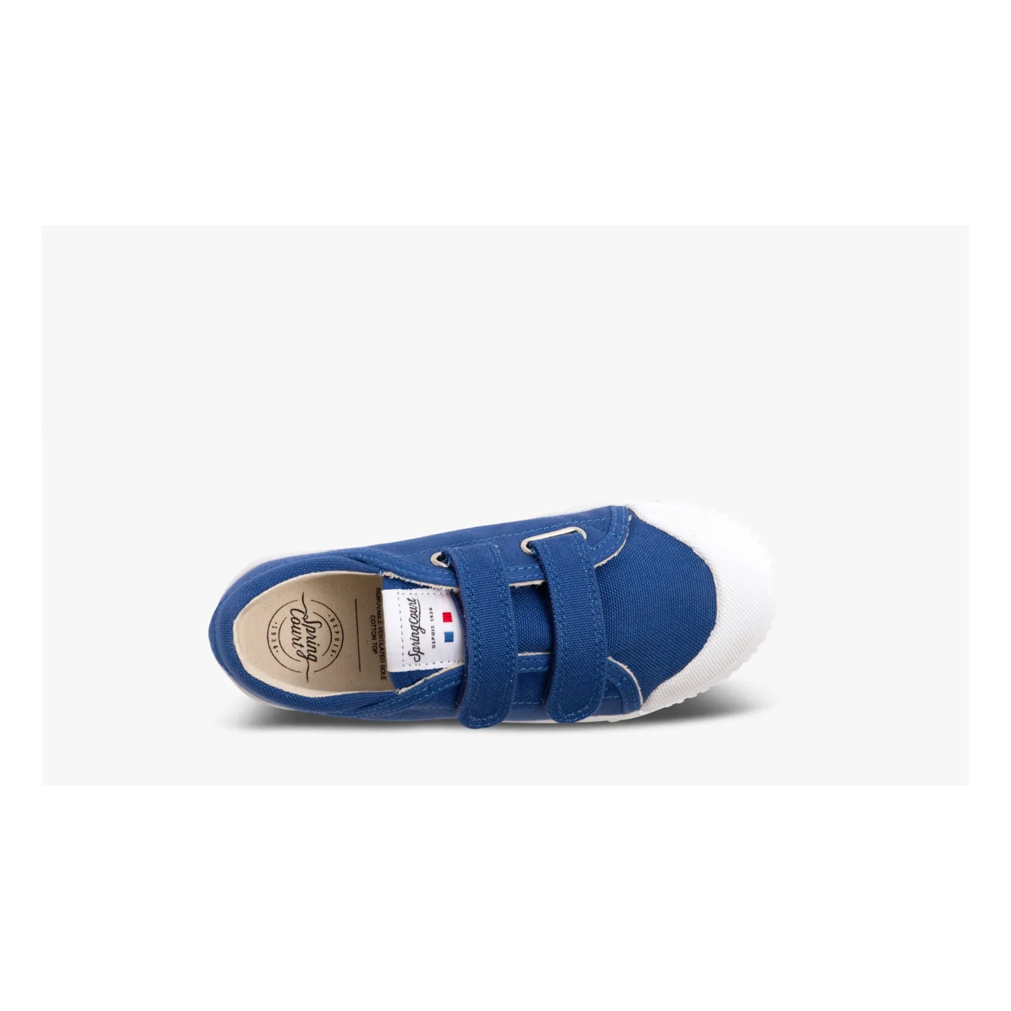 Spring Court - G2 Canvas Kratzfeste Low-Top Sneaker | Blau