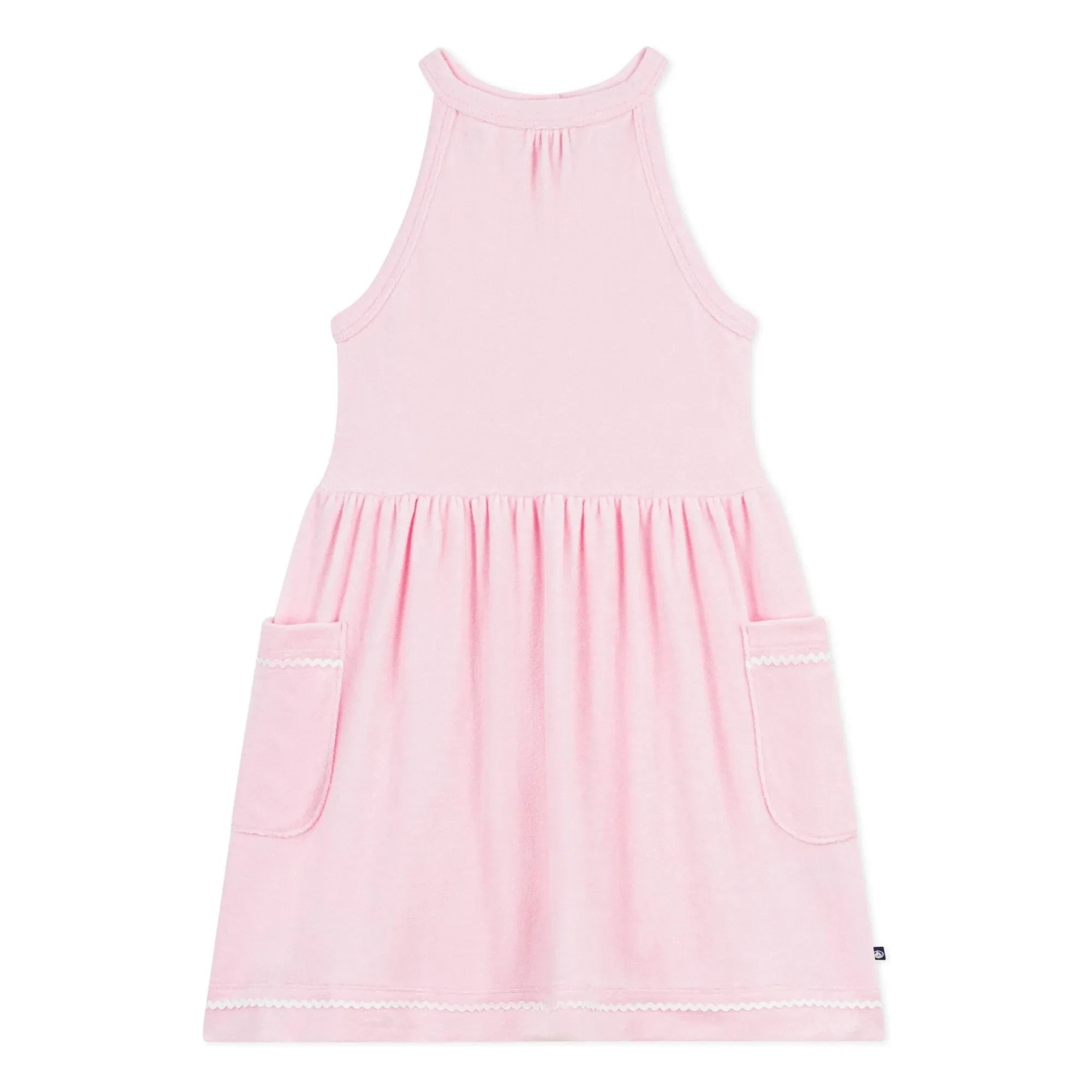 Petit Bateau - Rosa Frotteekleid