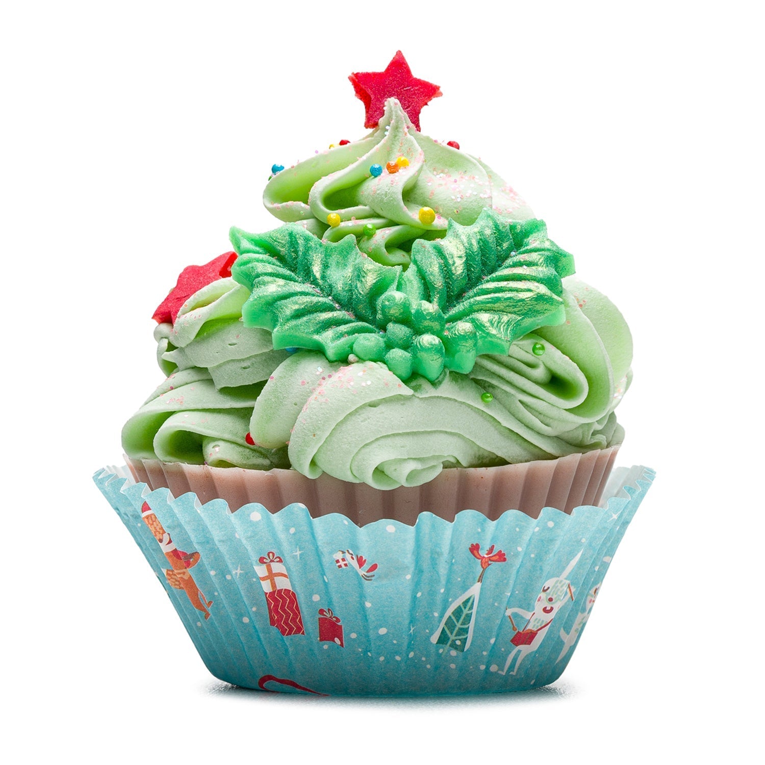 Baveal – Hand- und Körperseife mit Feuchtigkeitscreme und Weihnachtsdesign