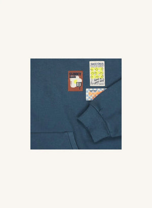 Tumble N'Dry - Exeter Organische Baumwoll-Hoodie | Blau