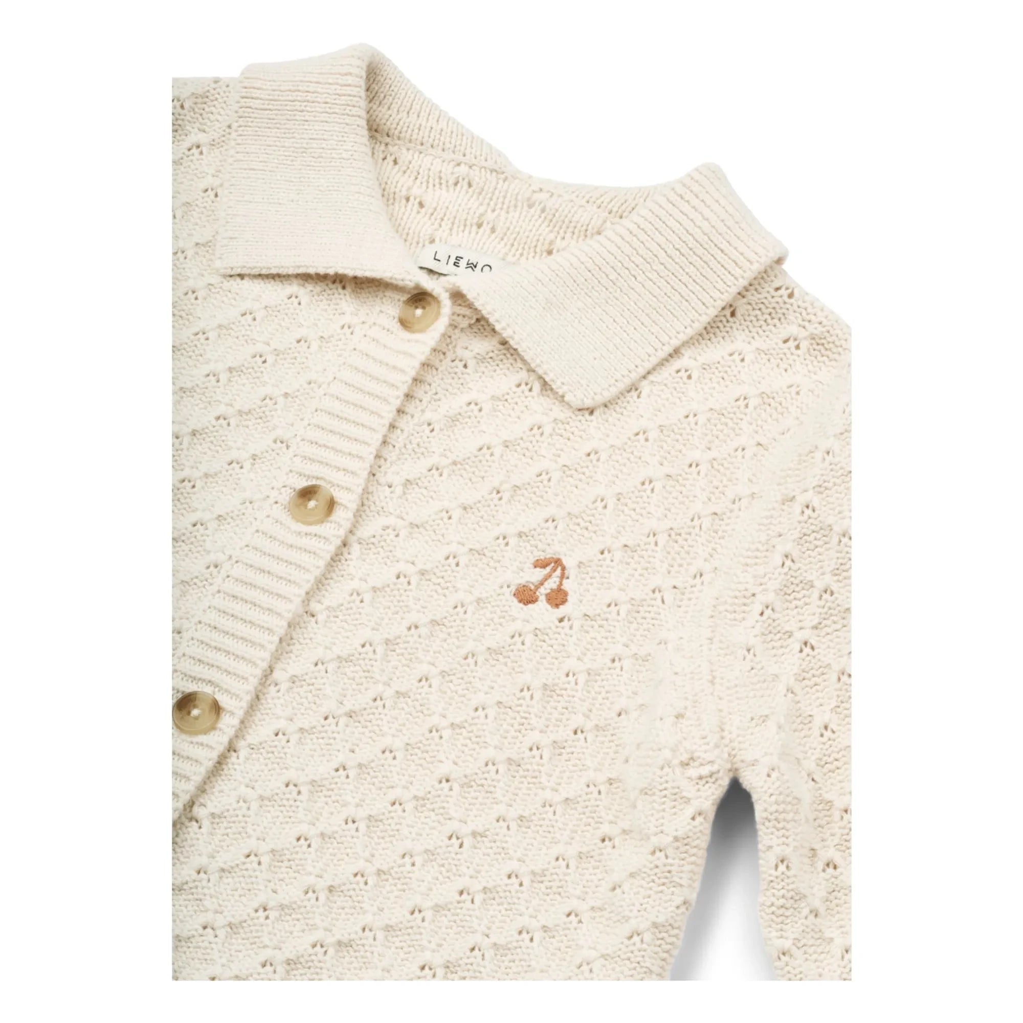 Liewood – Jane Bio-Baumwoll-Cardigan | Ecru