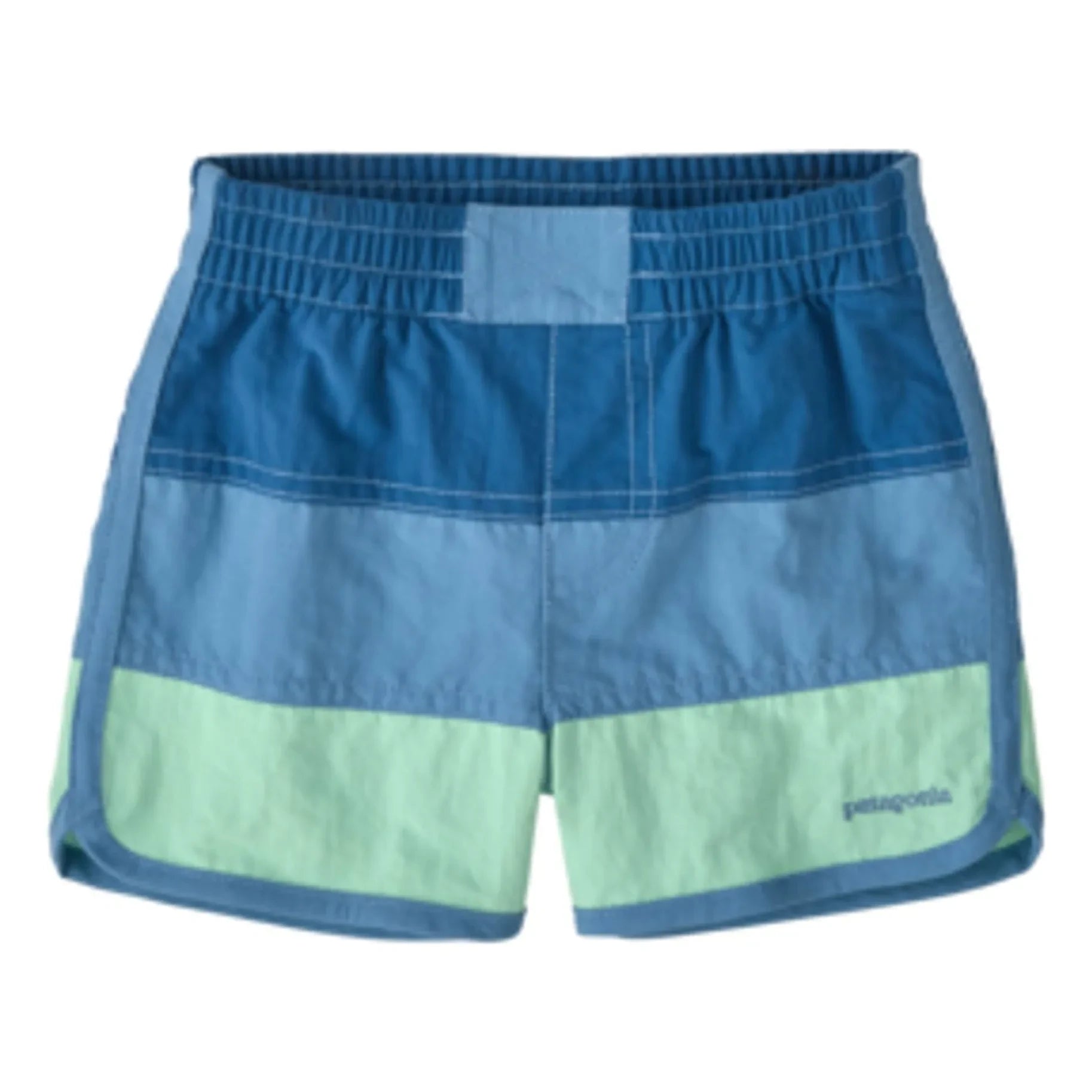 Patagonia – Badeshorts aus recycelten Fasern | Hellblau