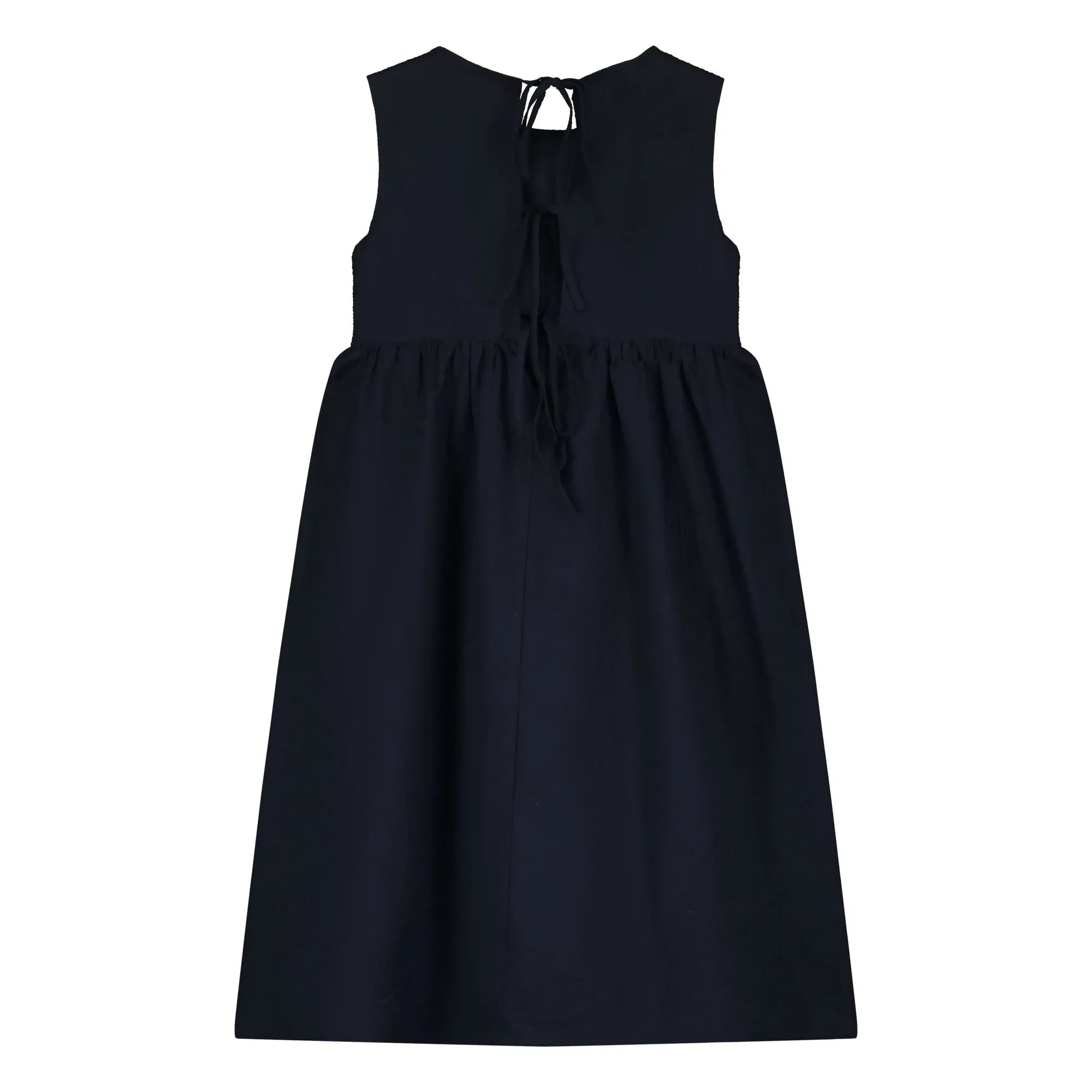 Tangerine - Gerüschtes Midikleid | Dunkelblau
