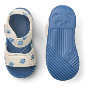 Liewood - Blumer Kugelfisch-Sandalen | Blau