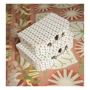 Editions Aimable - Valisette Victoire - 2'li Set | Pommette Poplin
