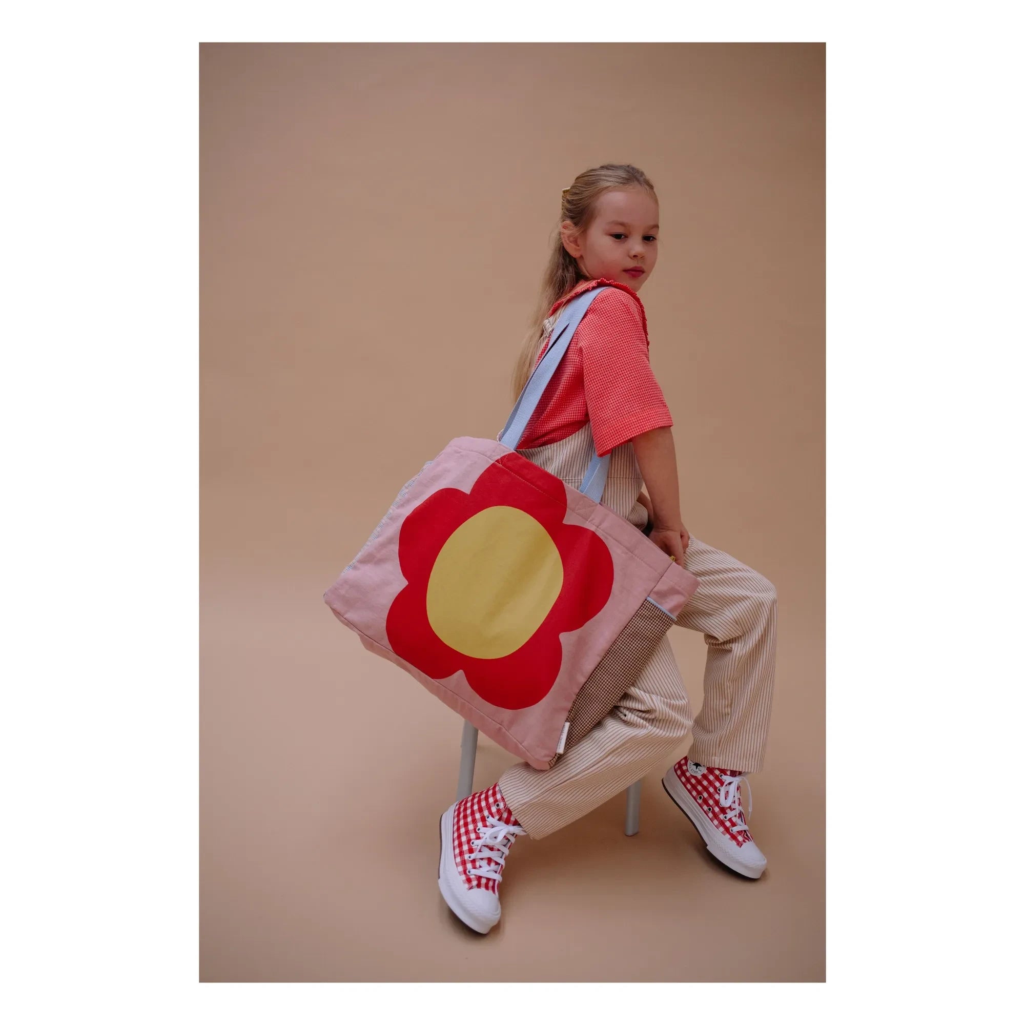 Sticky Lemon - Cabas Fleur | Puderrosa