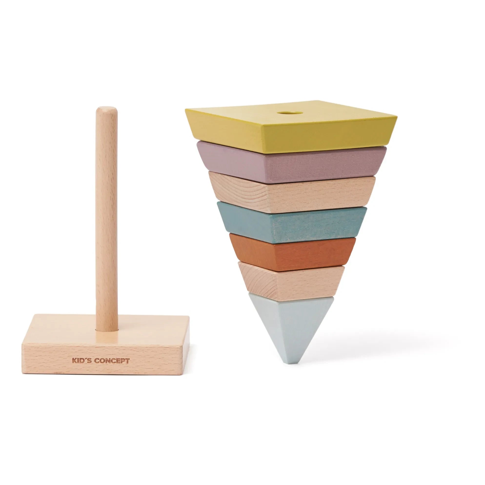 Kid's Concept - Stapelpyramide aus Holz