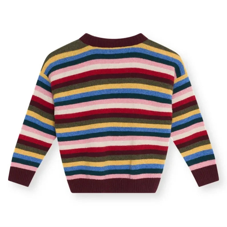 The New Society – Root Sweater aus recycelten Fasern | Blau