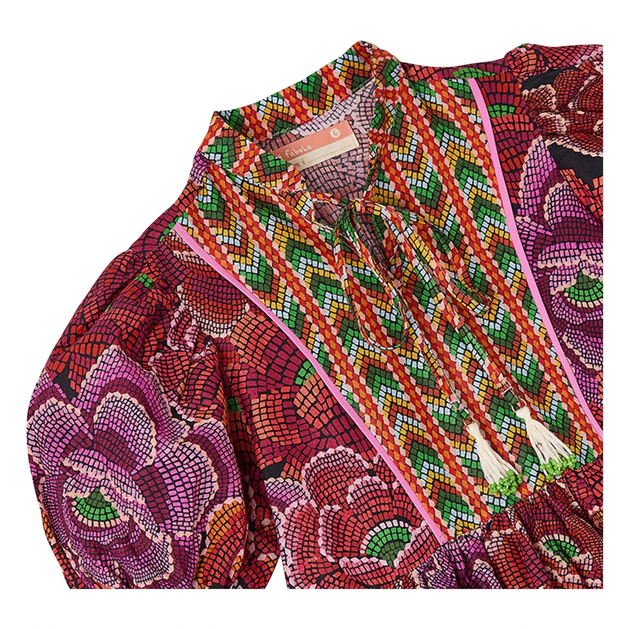 Fabula - Nina Fleurie Kleid | Rot