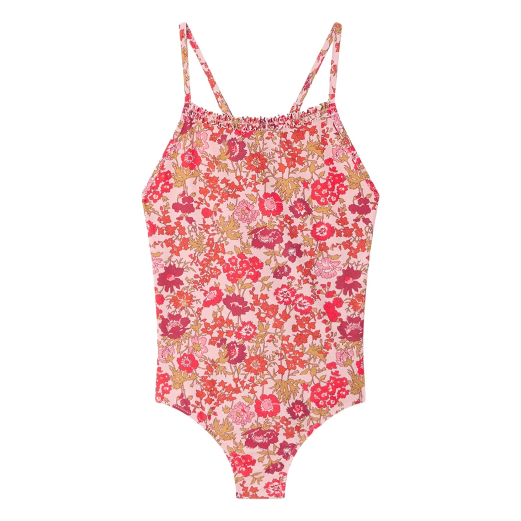 Bonpoint - Laika Fleuri Badeanzug recycelte Fasern | Dusty Pink