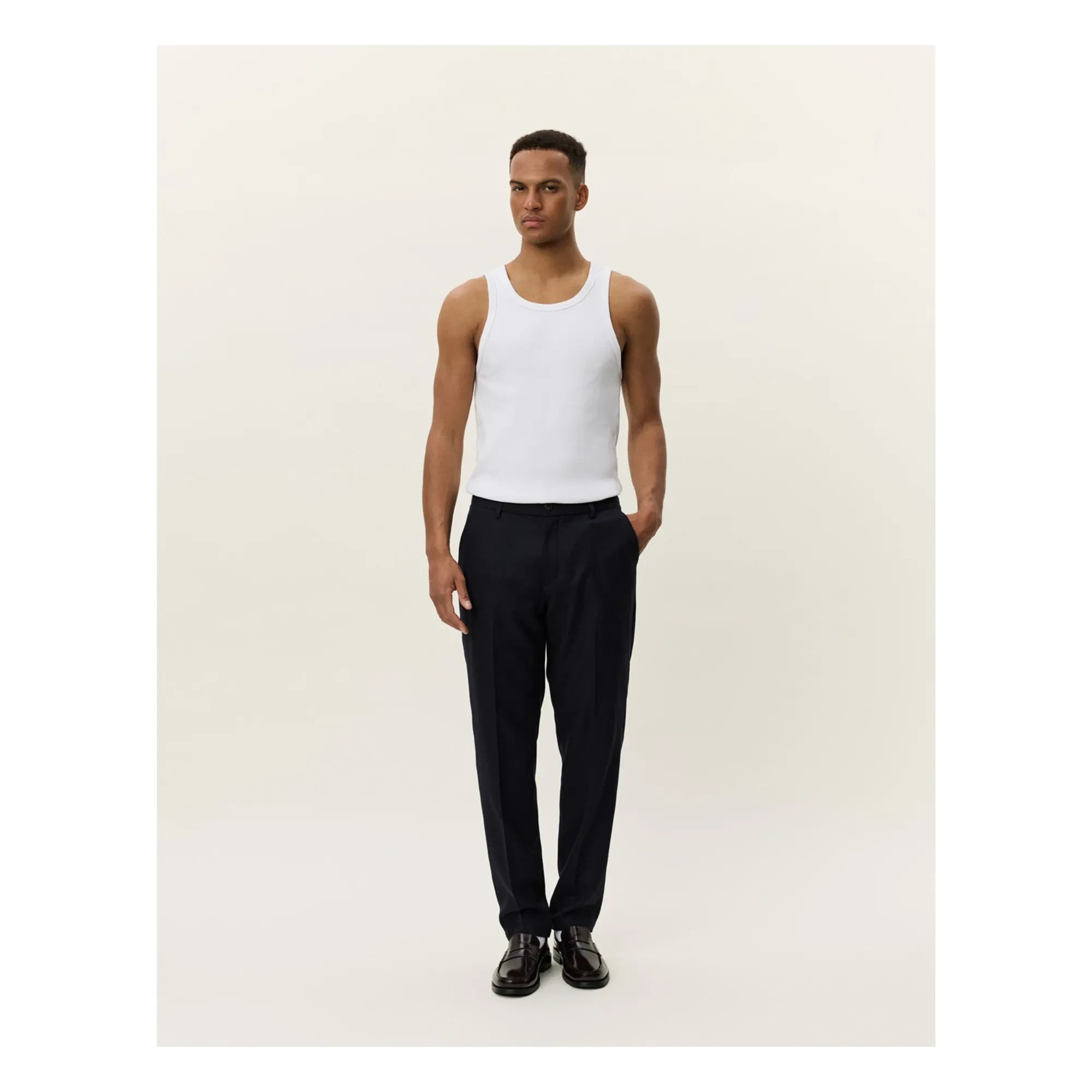 Les Deux - Como Reg Suit Hose | Dunkelblau