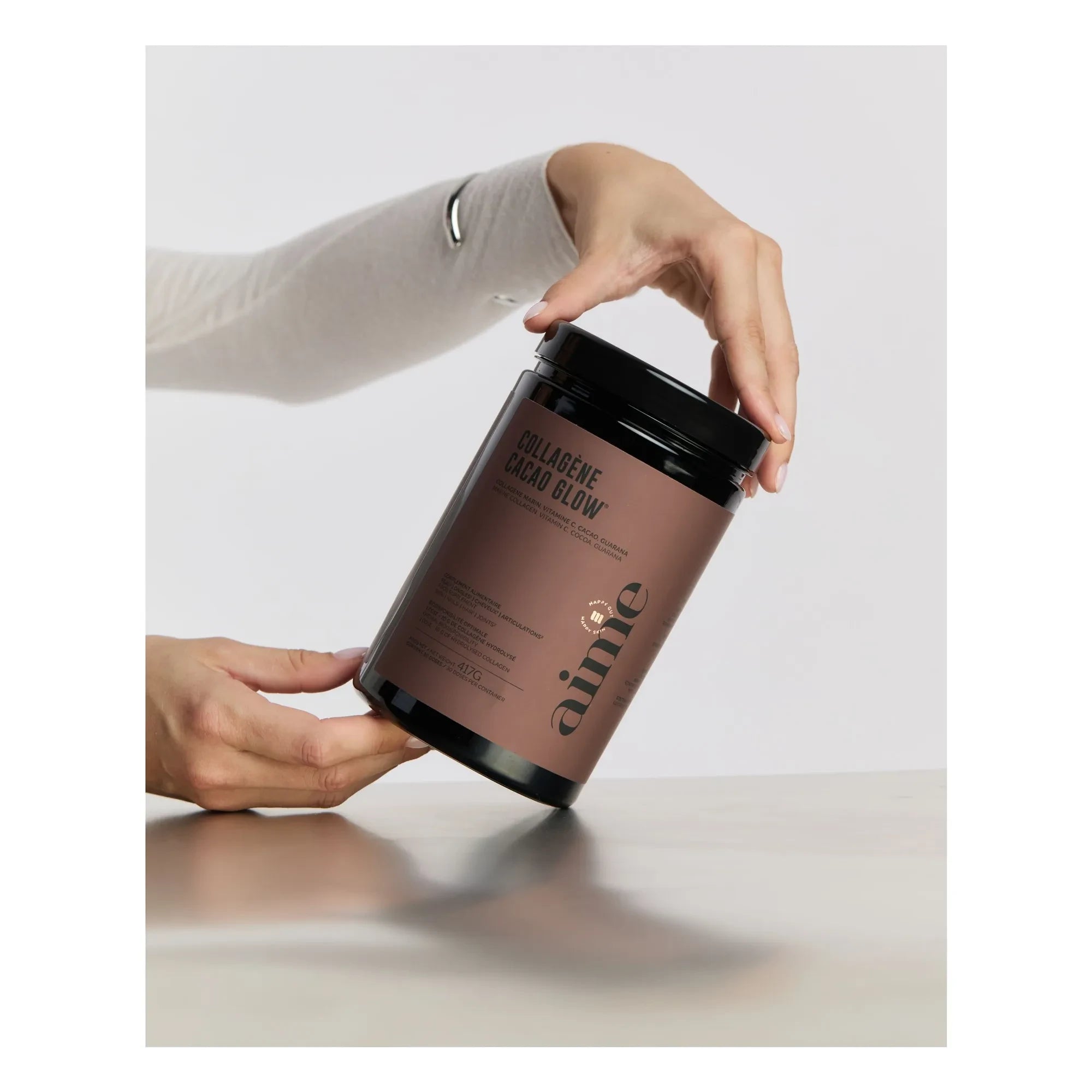 AIME - Collagen Cacao Glow Nahrungsergänzungsmittel - 30 Tage