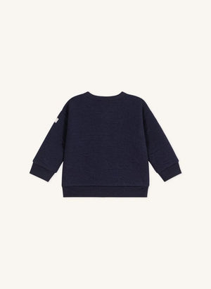 Petit Bateau - Strickjacke aus Bio-Baumwolle | Nachtblau