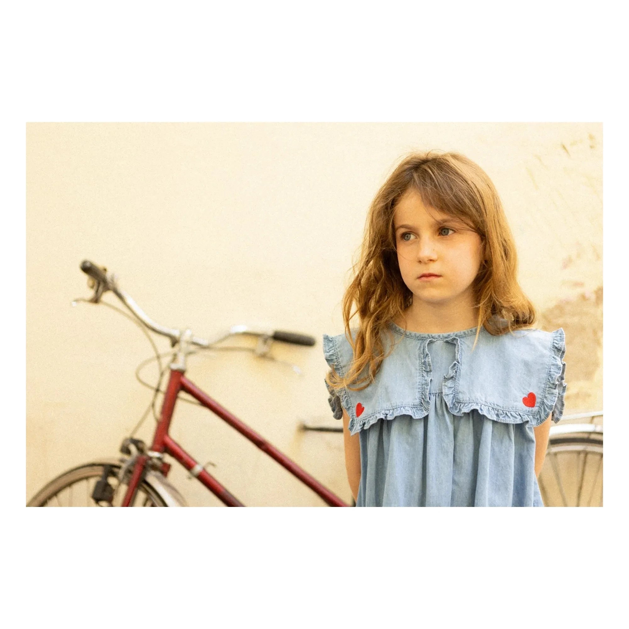 Louis Louise - Célestine Chambray Kleid | Hellblau