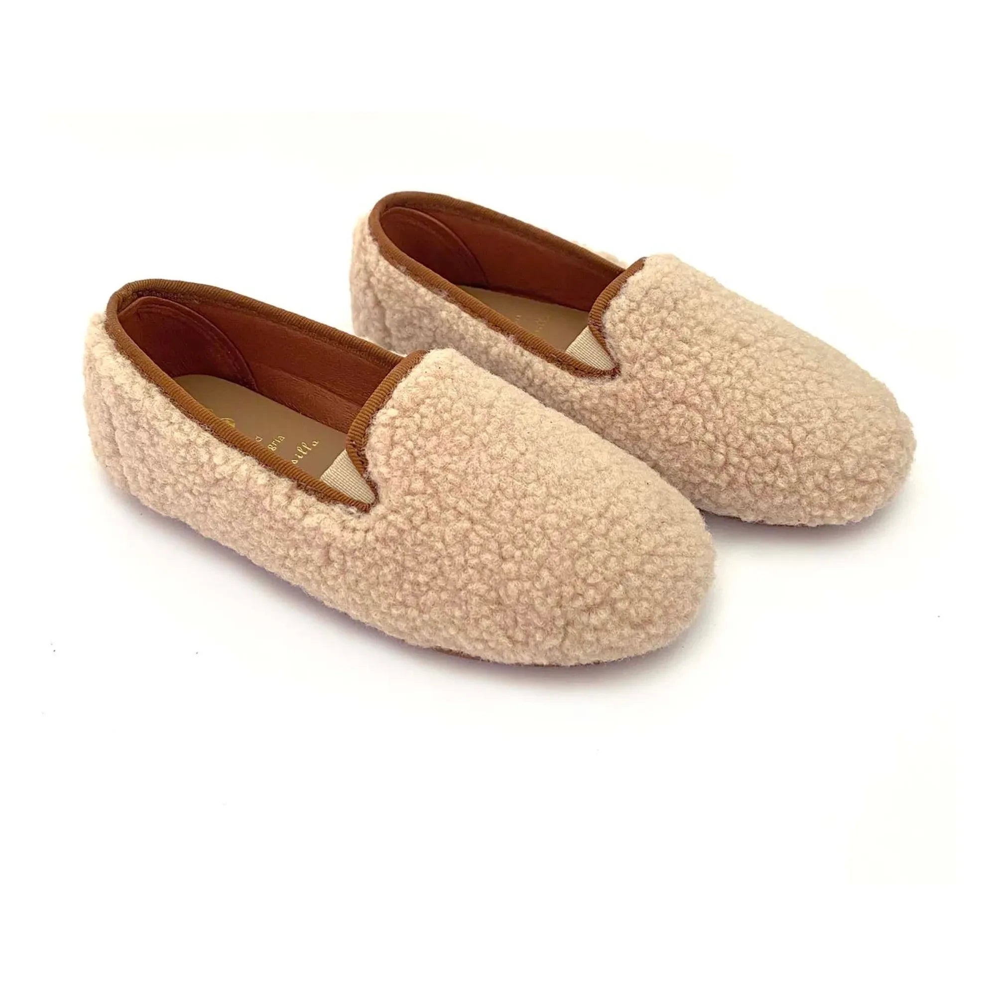 Hermosilla - Mégève Cocoon Pantoffeln | Creme
