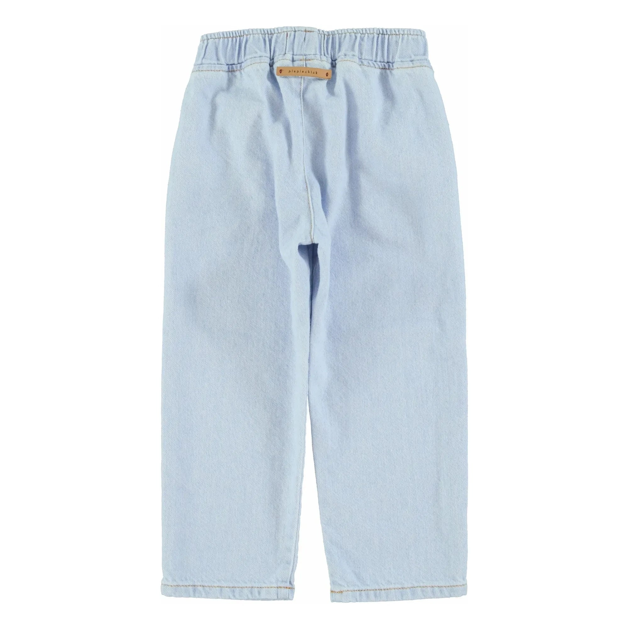 Piupiuchick - Flat Elastic Jeans | Hellblau