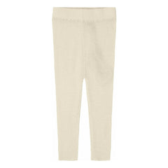 FUB - Gerade Merinowoll-Leggings | Ecru