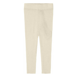 FUB - Gerade Merinowoll-Leggings | Ecru