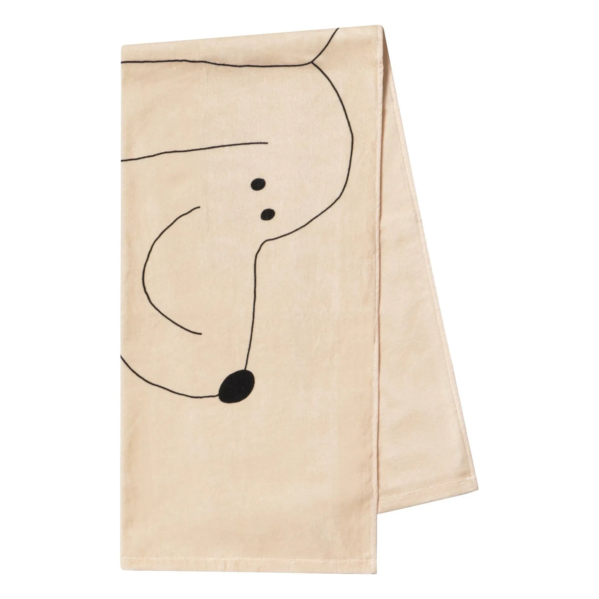 Tinycottons - Tiny & Tiny Bio-Baumwoll-Strandtuch | Beige