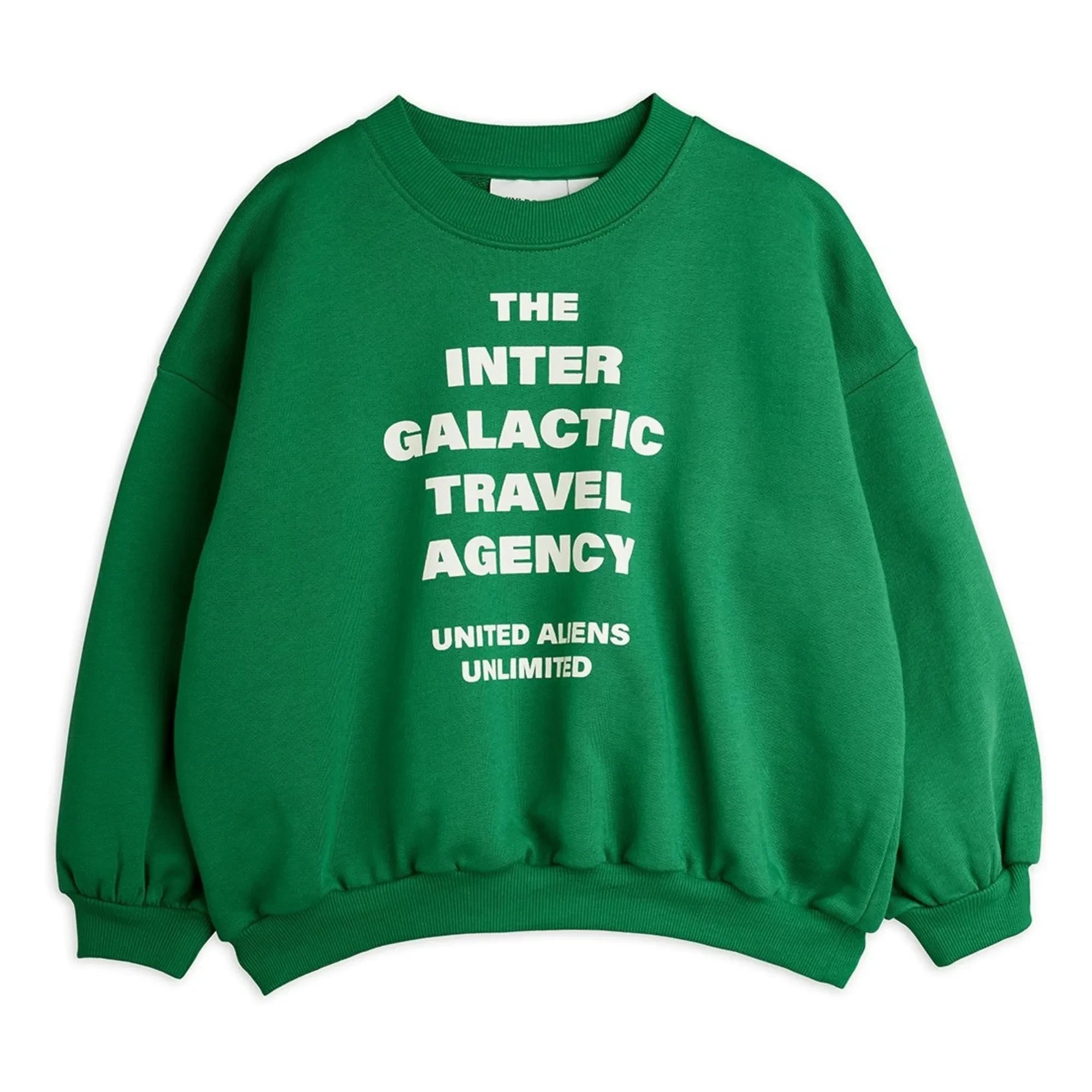 Mini Rodini - Sweat Travel Agency Bio-Baumwolle | Grün