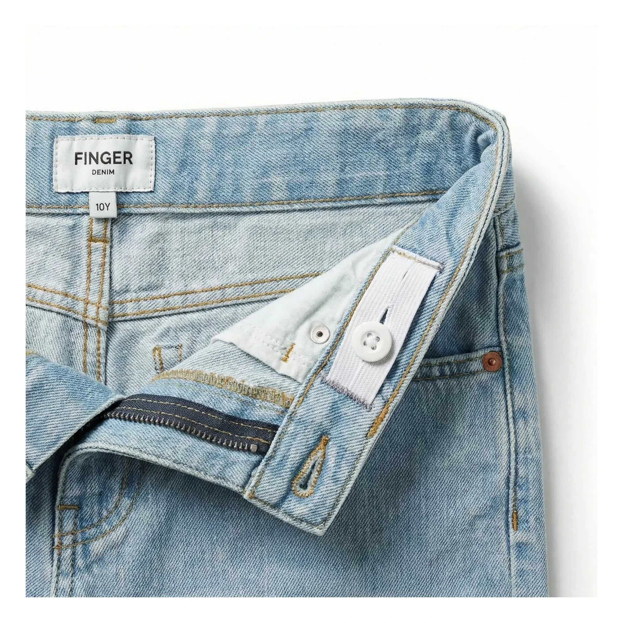 Finger in the nose - Bermuda Denim Dua | Helles Denim