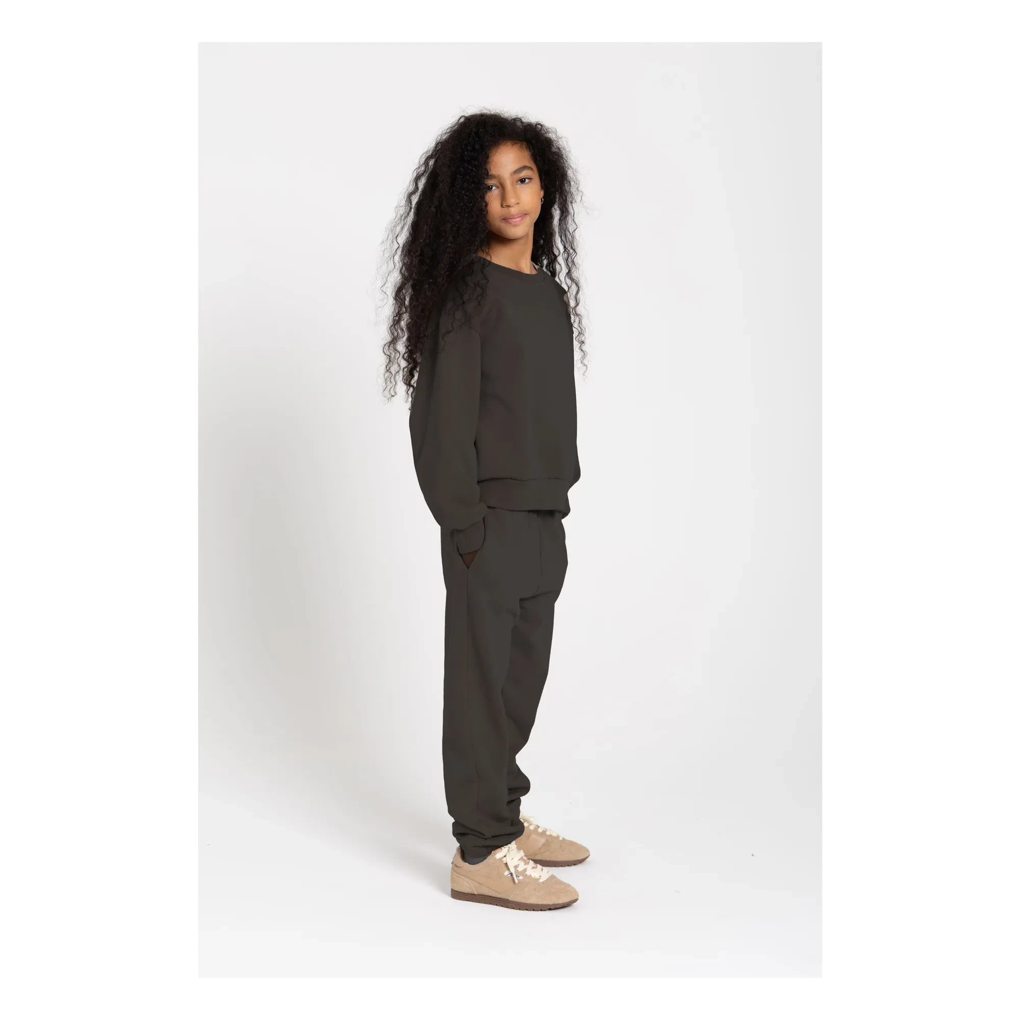 Smallable Kid - Maia Sweatshirt aus Bio-Baumwolle | Dunkelgrau