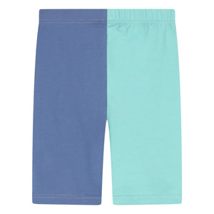 Cos I Said So - Farbblock-Radlerhose aus Bio-Baumwolle | Heather grey