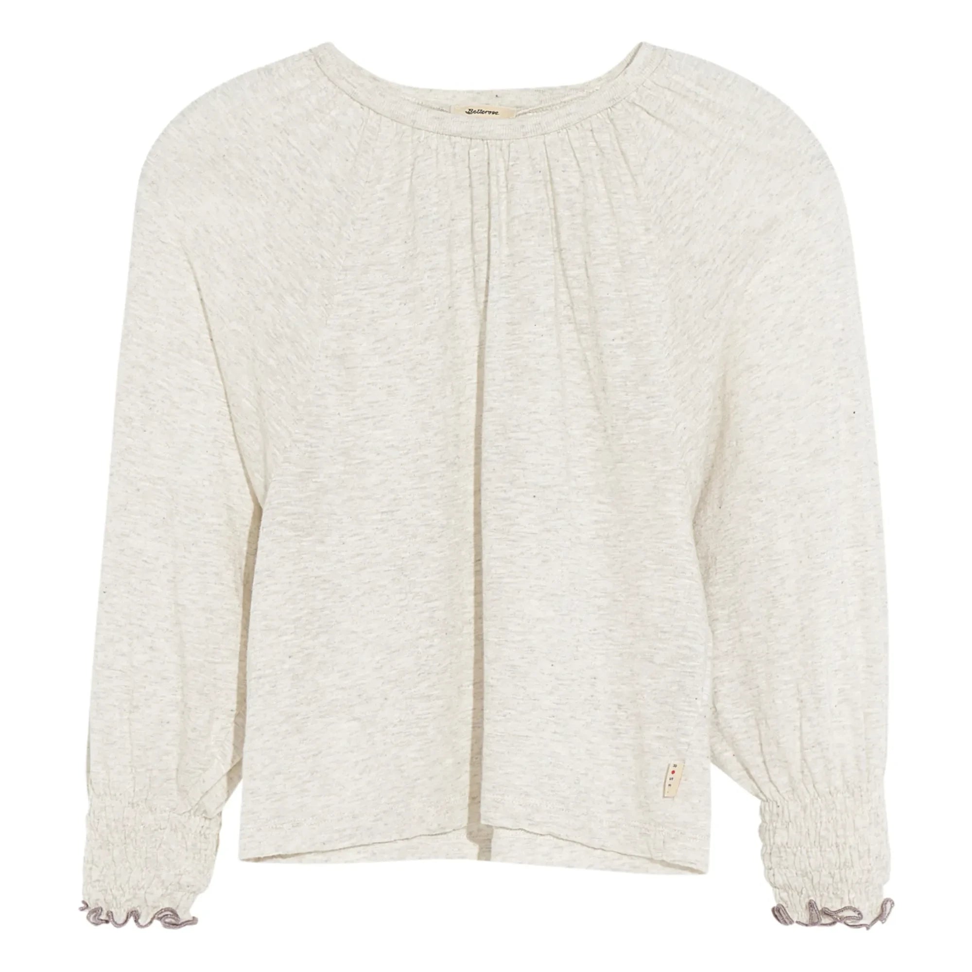 Bellerose - Molly Langarmshirt | Grau Melange