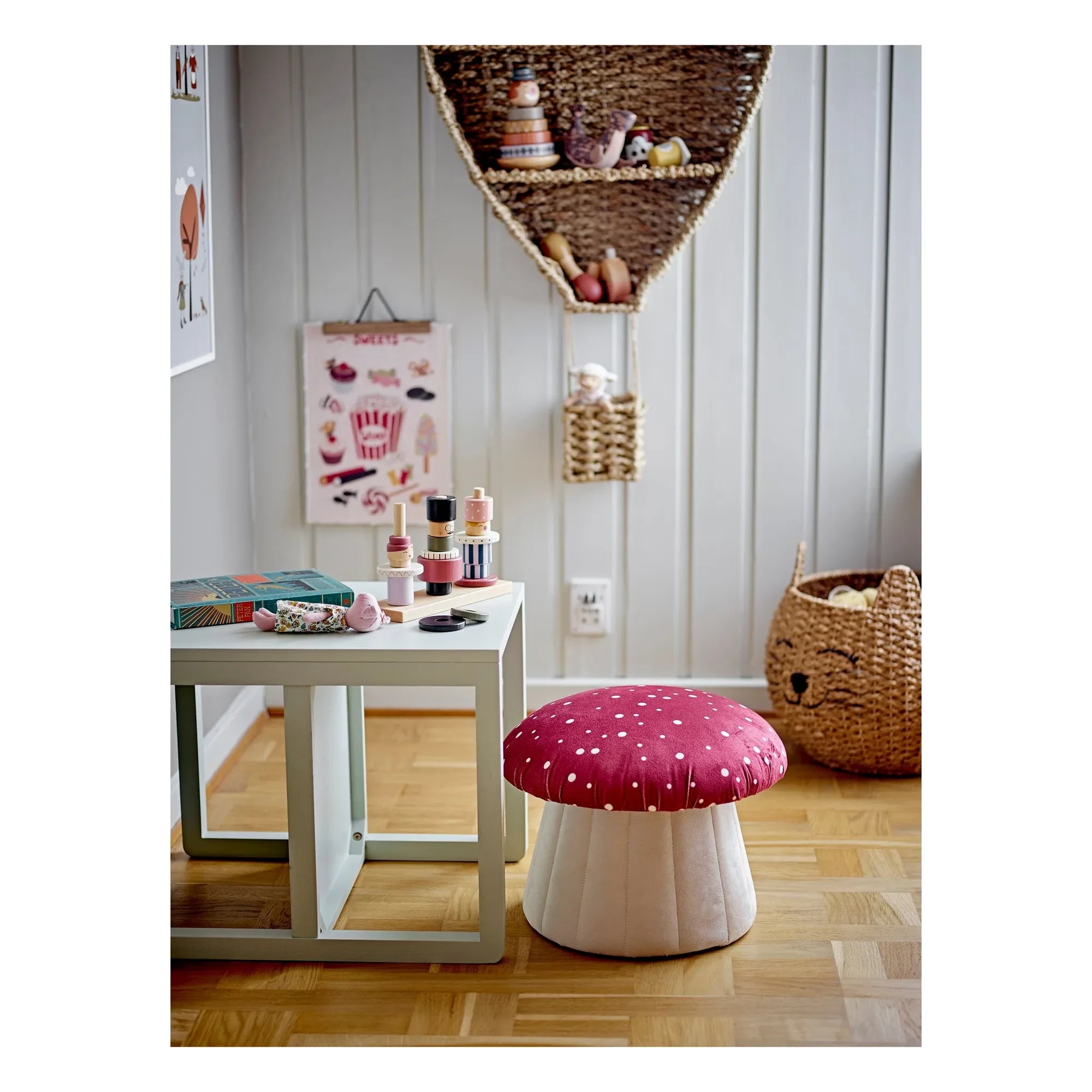 Bloomingville Mini - Milus Aufbewahrungskörbe - 2er Set | Beige