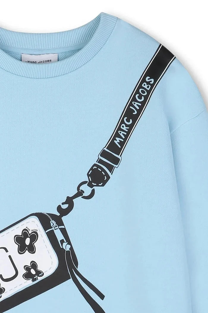 Marc Jacobs çocuk pamuklu sweatshirt